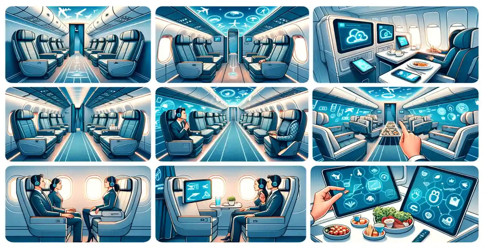 Quelles innovations les compagnies aériennes mettent-elles en place pour améliorer le confort des passagers ?