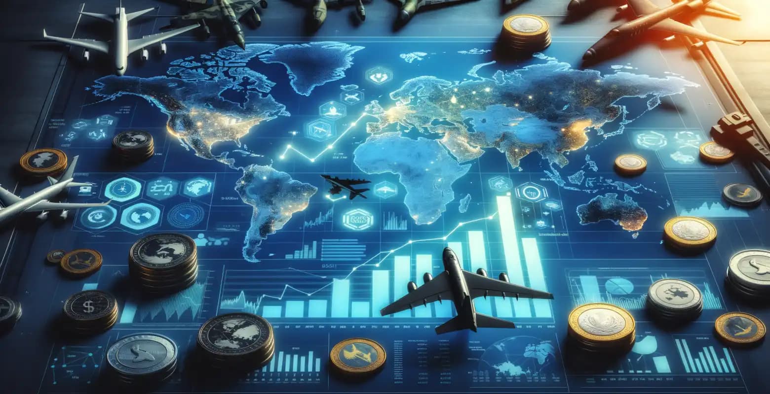 Welche Länder investieren am meisten in die Entwicklung der militärischen Luftfahrt?