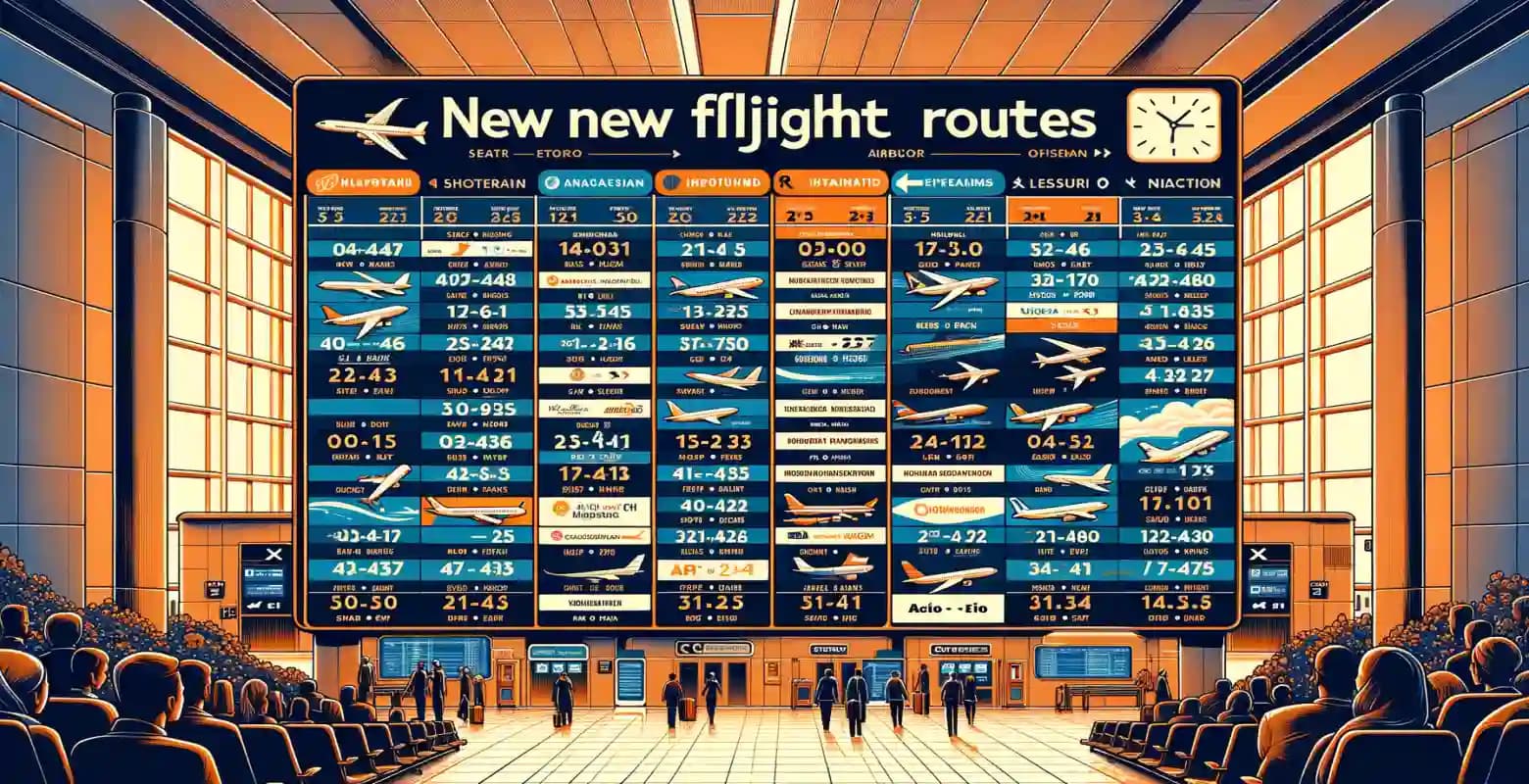 Quels sont les nouvelles routes que les compagnies aériennes ouvrent cette saison ?
