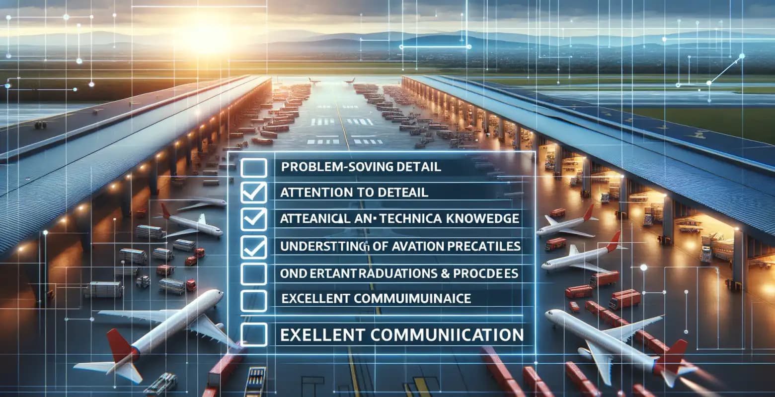 Quelles sont les compétences clés requises pour les postes techniques dans l'aviation ?