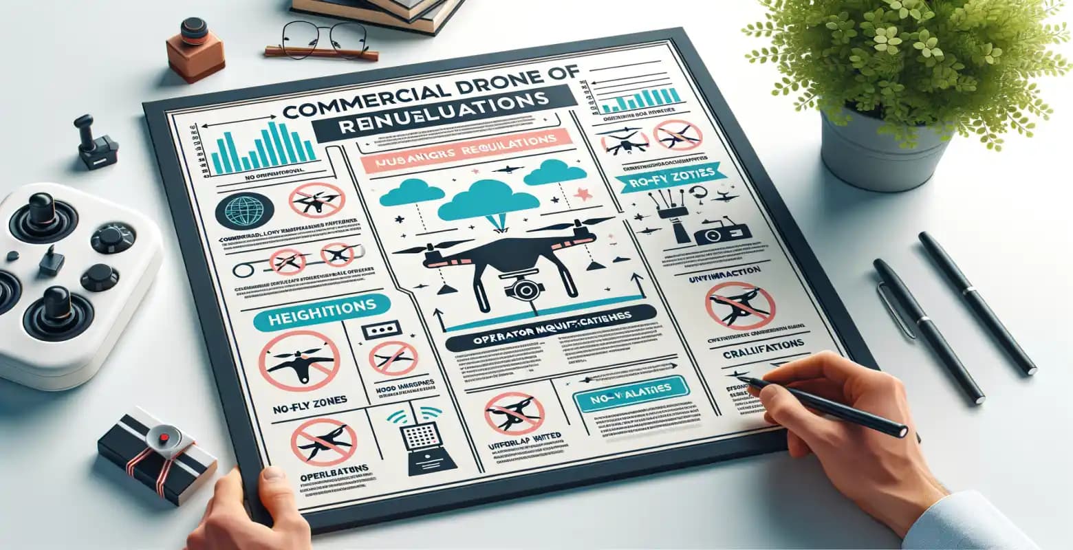 Quelles sont les réglementations les plus récentes concernant les vols de drones commerciaux ?