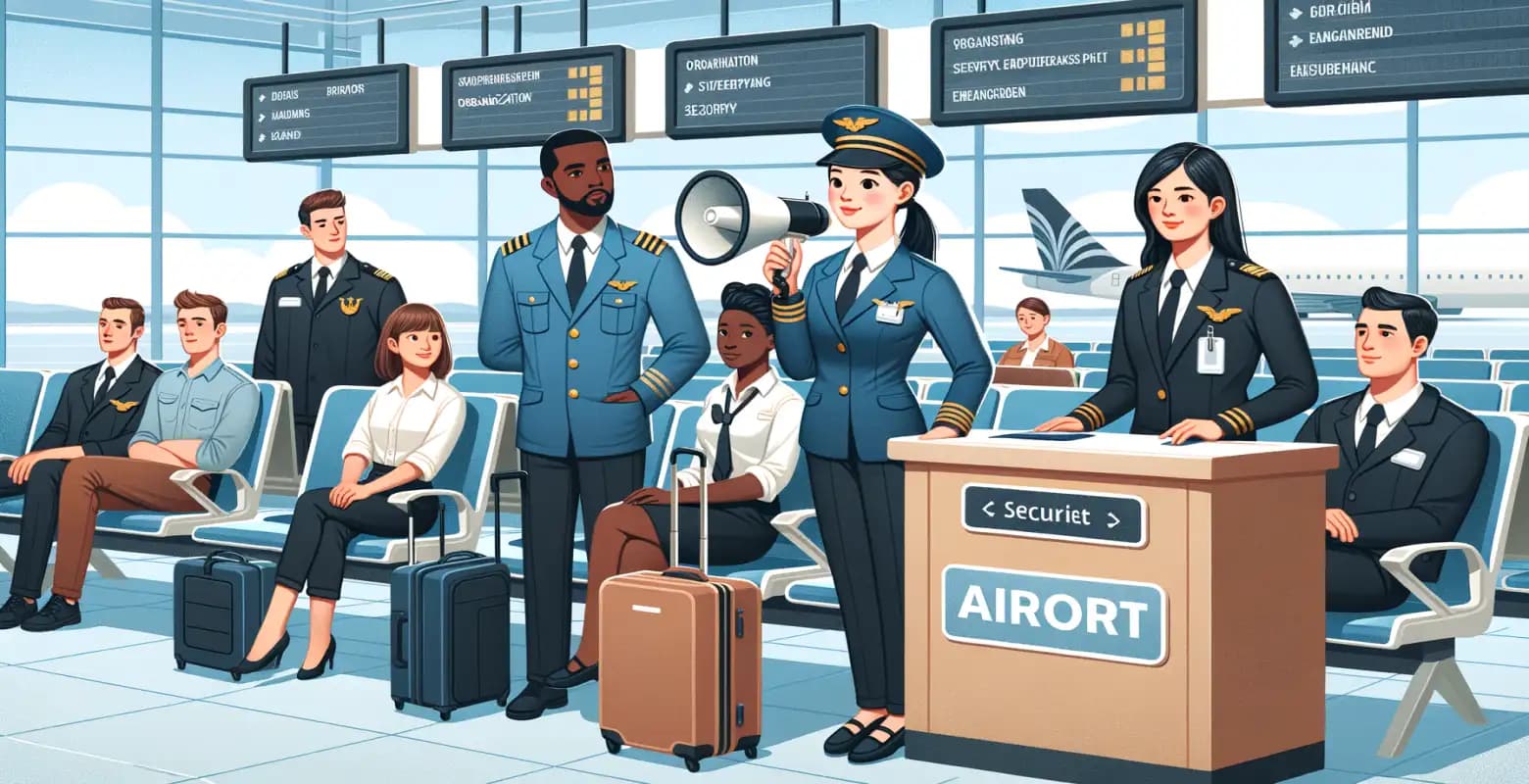 What skills are key for airport employees?