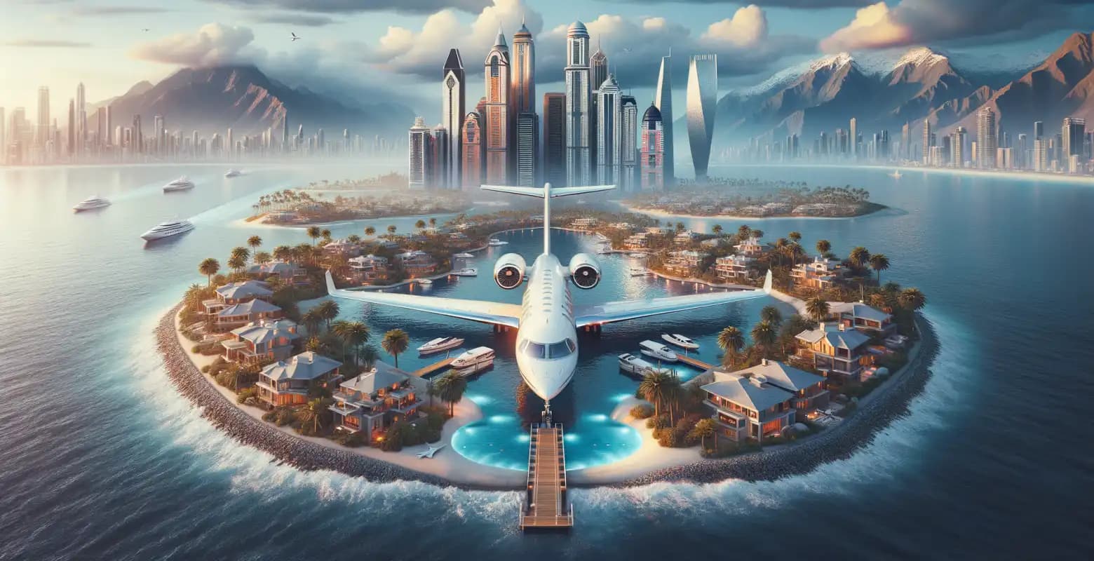 Die beliebtesten Reiseziele für Besitzer von Privatjets.