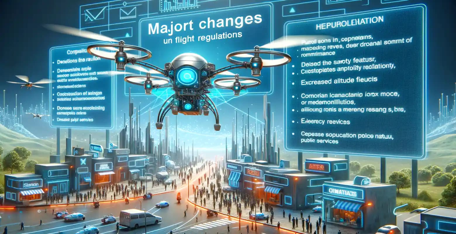 Najważniejsze zmiany w przepisach dotyczących lotów dronami w 2025 roku