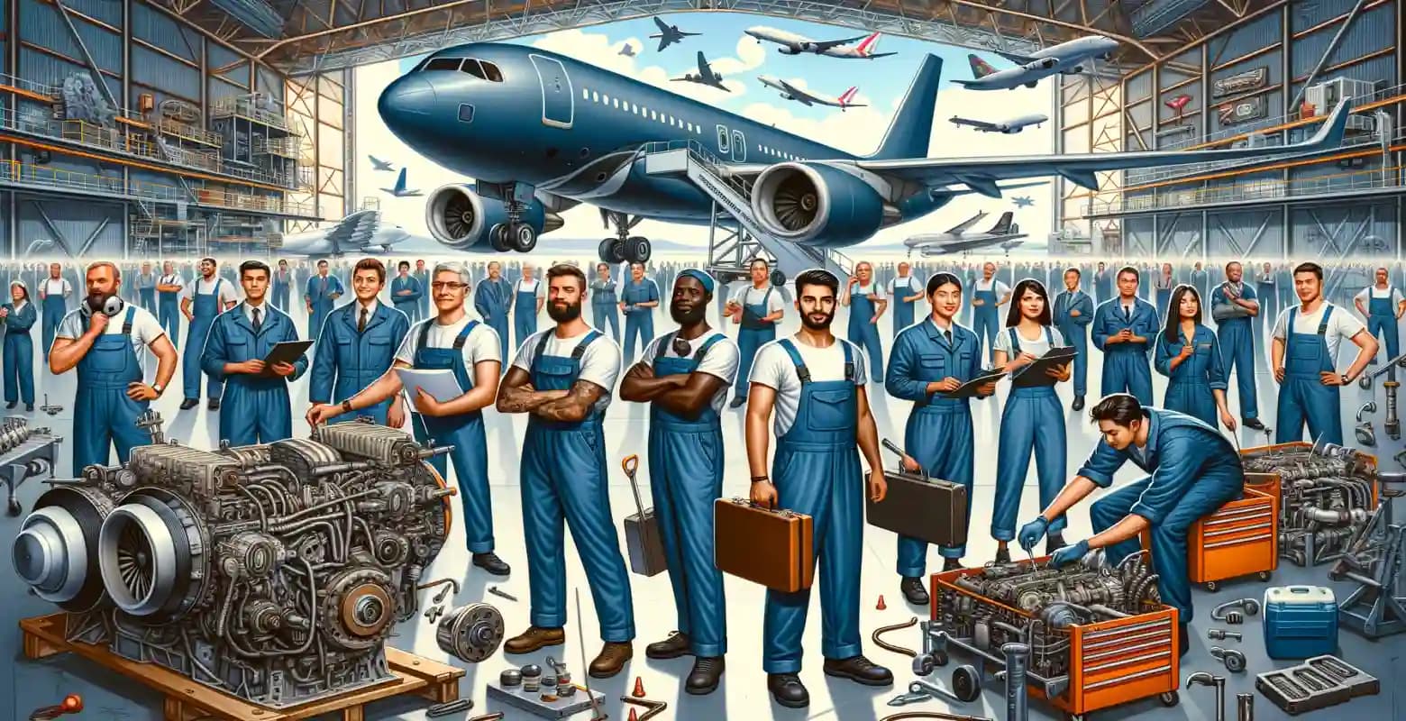 Die Rolle der Flugzeugmechaniker bei der Gewährleistung der Sicherheit.