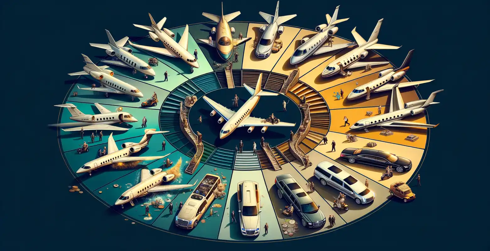 Histoire des jets privés les plus chers