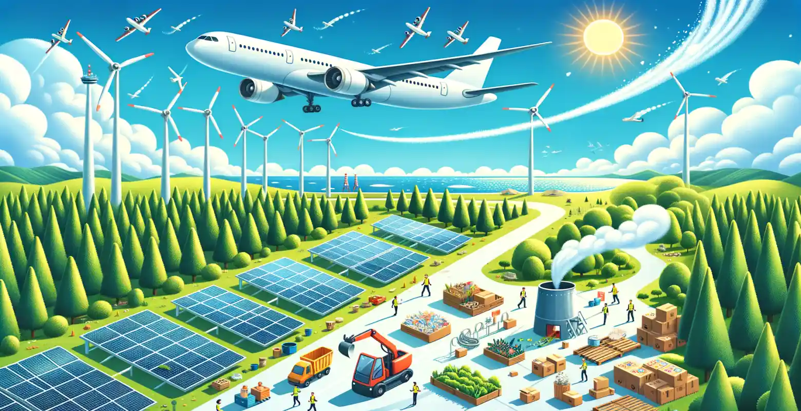 Comment les compagnies aériennes prennent soin de l'environnement naturel ?