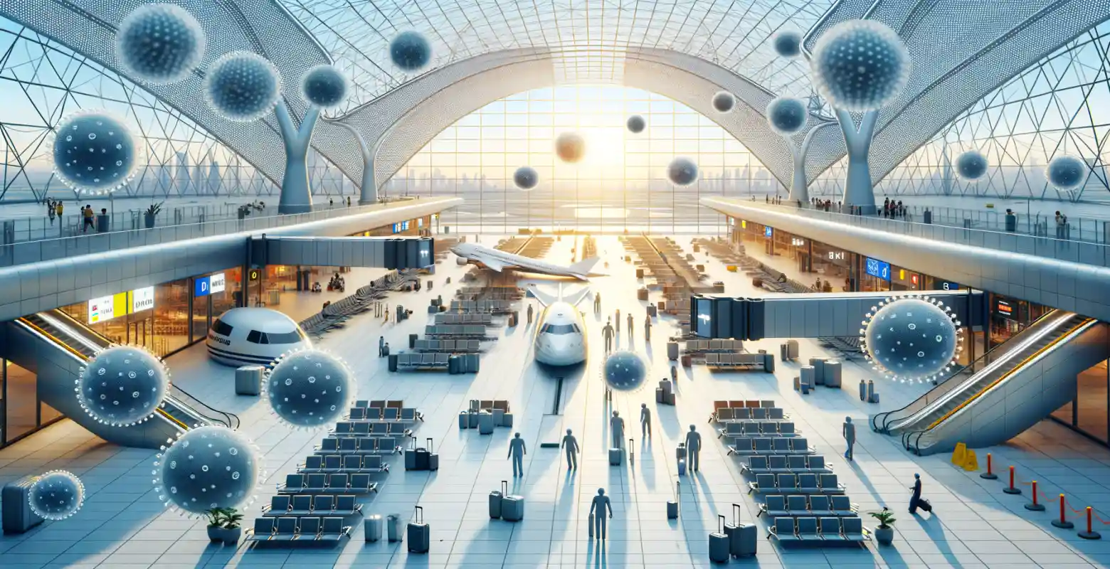 How has the pandemic changed airport design?