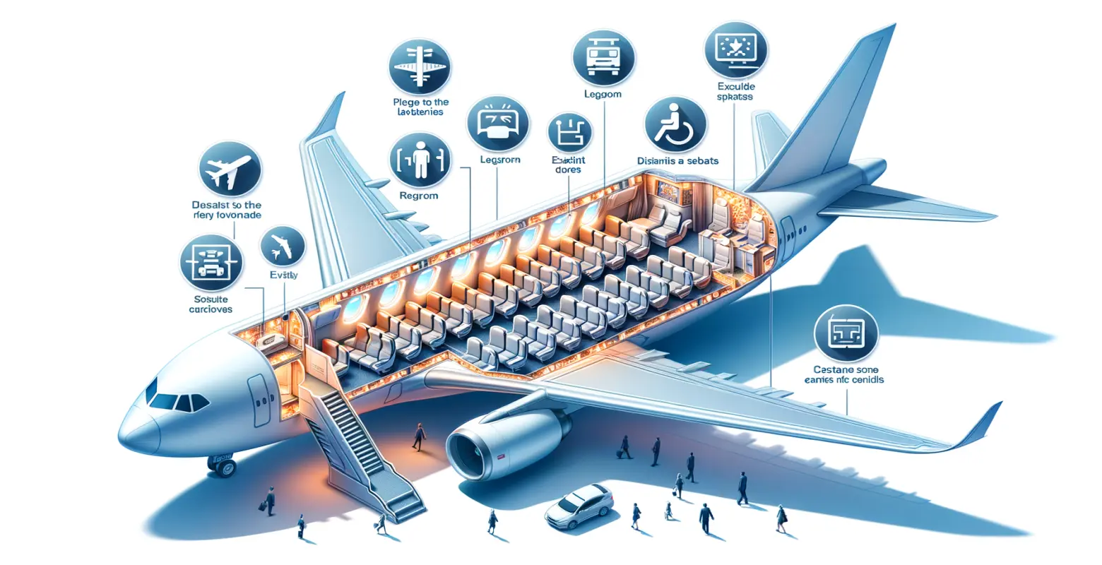 Wie wählt man den besten Platz im Flugzeug aus?