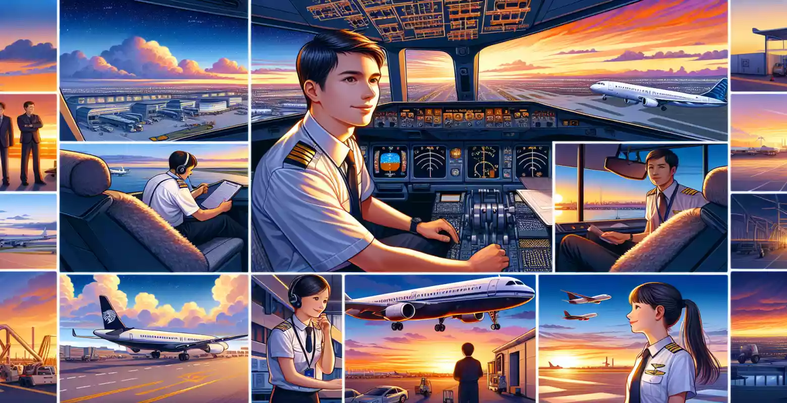Une journée dans la vie d'un pilote de ligne