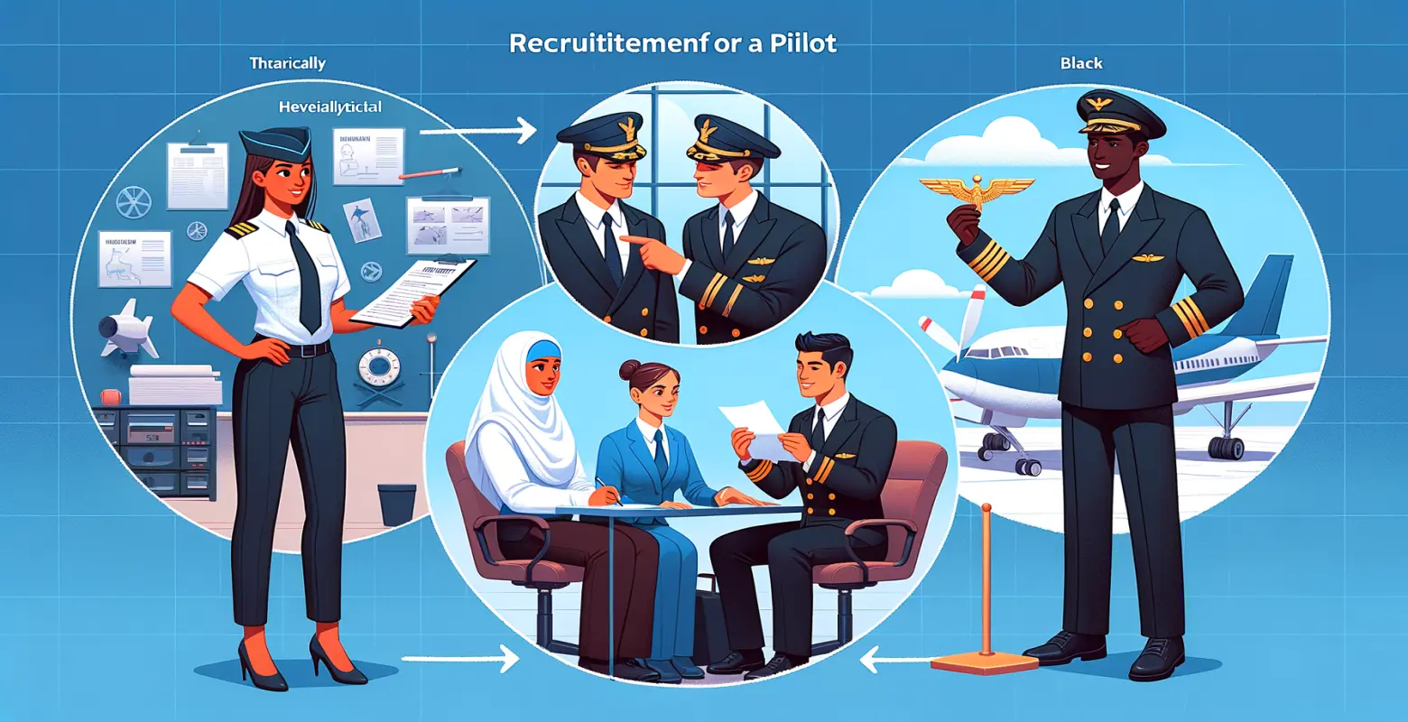 Comment se déroule le processus de recrutement des pilotes ?