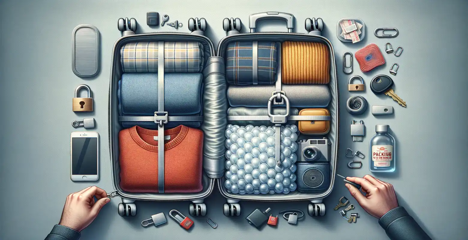 How to secure your belongings in checked luggage?