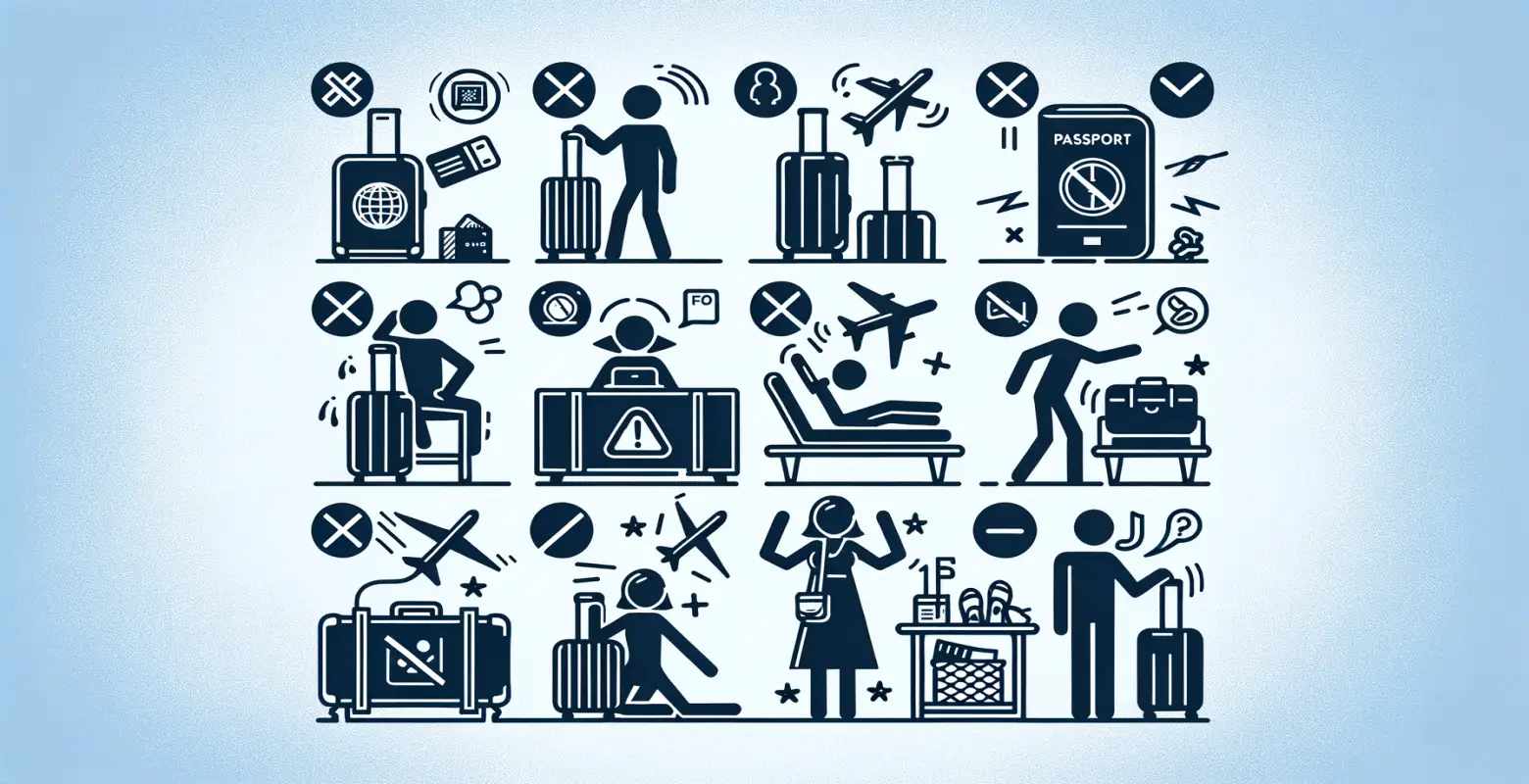 Jakie są najczęstsze błędy popełniane przez pasażerów podczas odprawy?