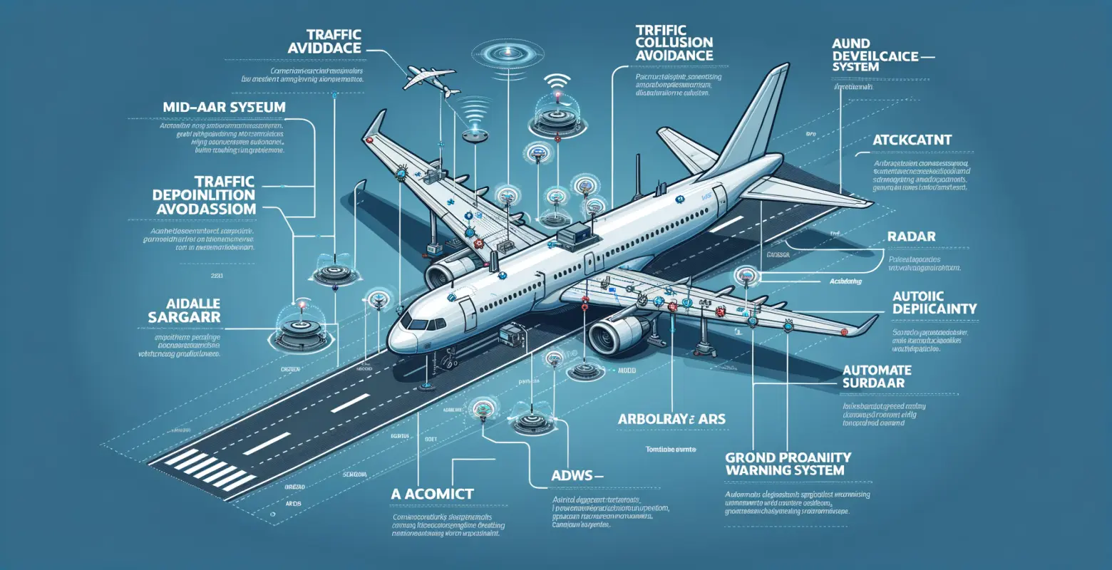 Welche Kollisionsvermeidungssysteme werden in modernen Flugzeugen eingesetzt?