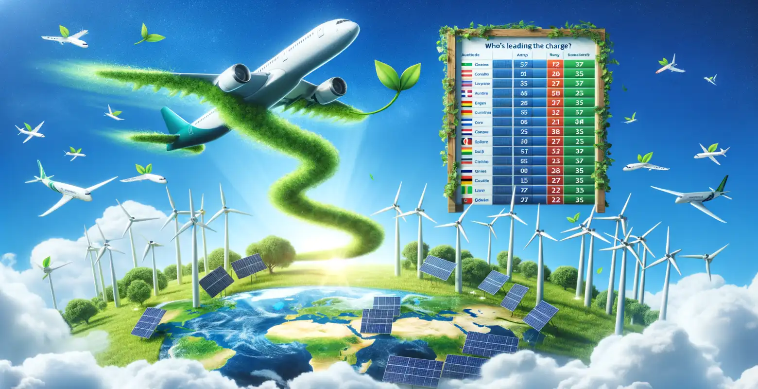 Airlines and sustainable development - who is the leader?