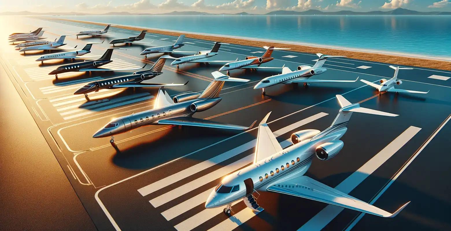 Les modèles de jets privés les plus populaires en 2025