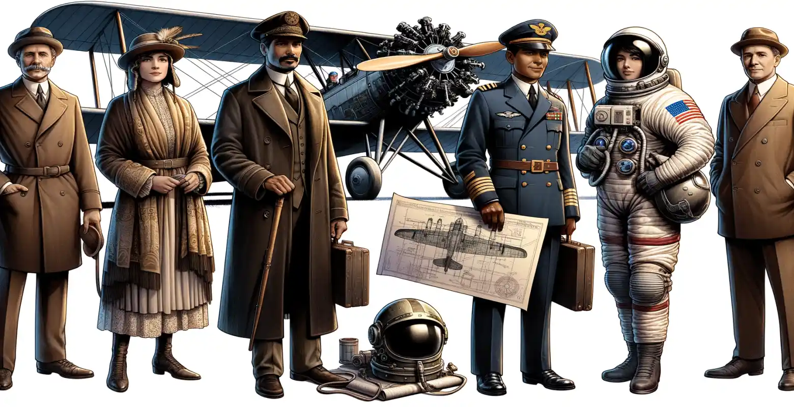 Die wichtigsten Persönlichkeiten in der Geschichte der Luftfahrt