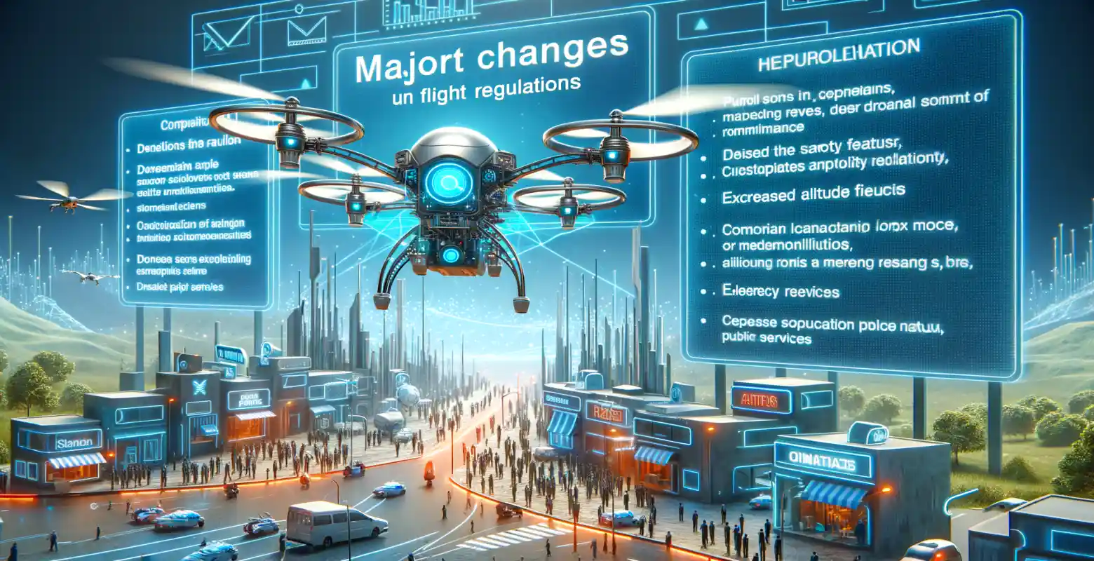 Najważniejsze zmiany w przepisach dotyczących lotów dronami w 2025 roku