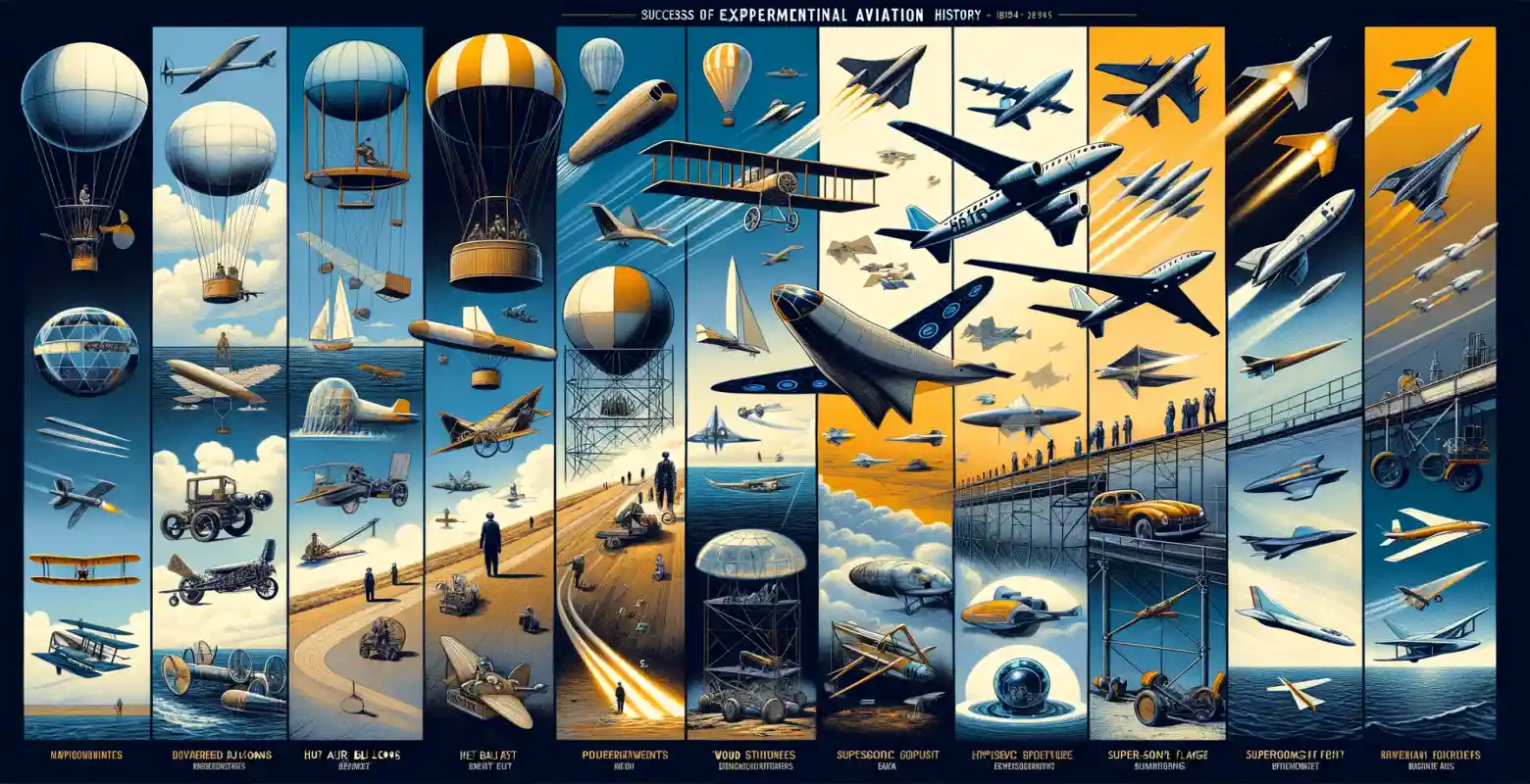 Les plus grands succès de l'aviation expérimentale
