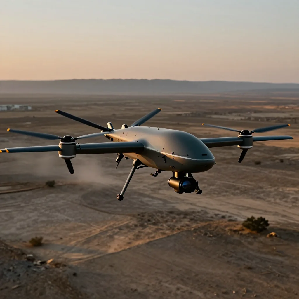 Nowe technologie w dronach wojskowych