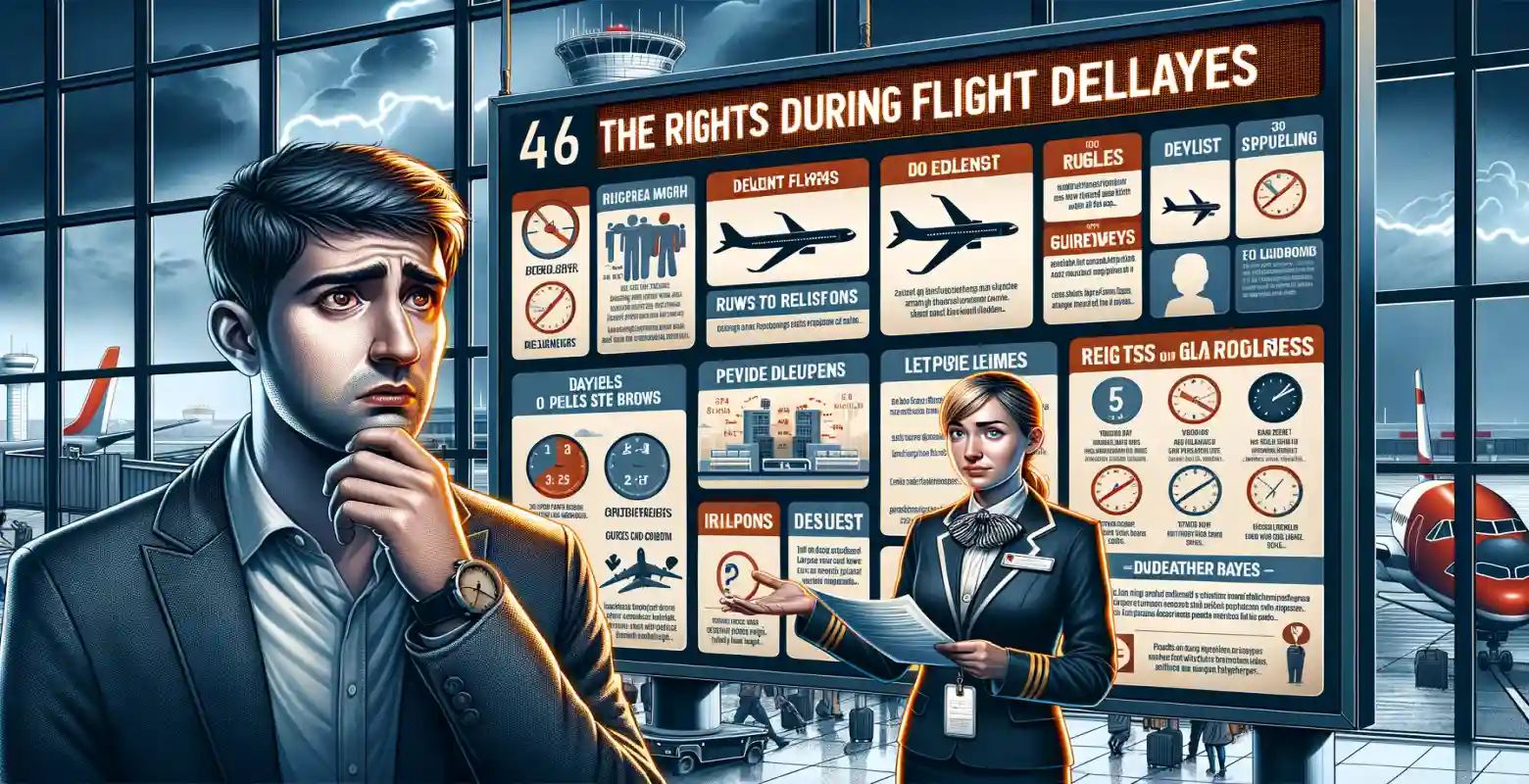 Passenger rights during flight delays