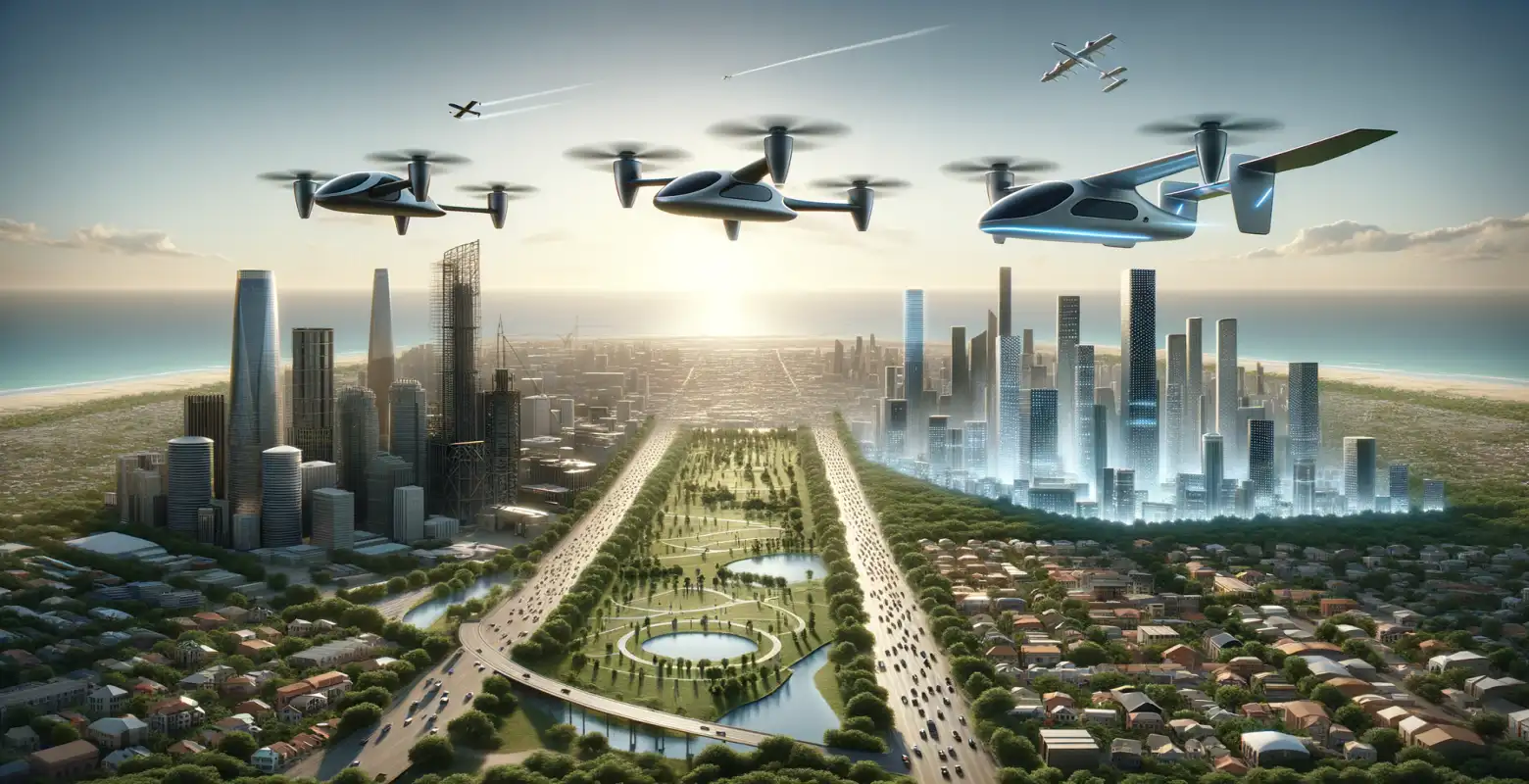Rozwój technologii VTOL dla transportu miejskiego