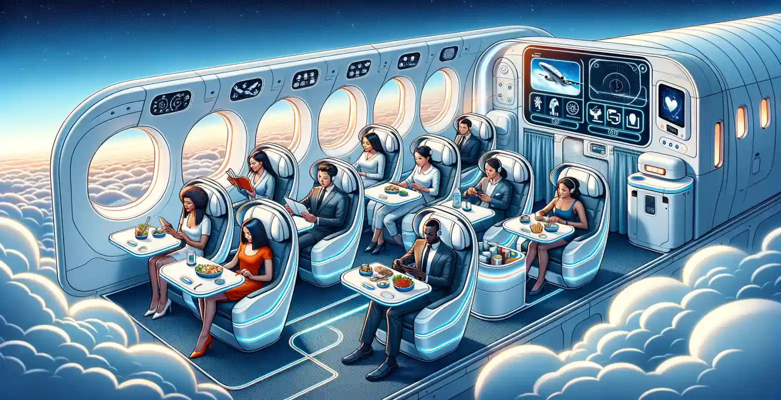 Trends in the personalization of services offered by airlines.