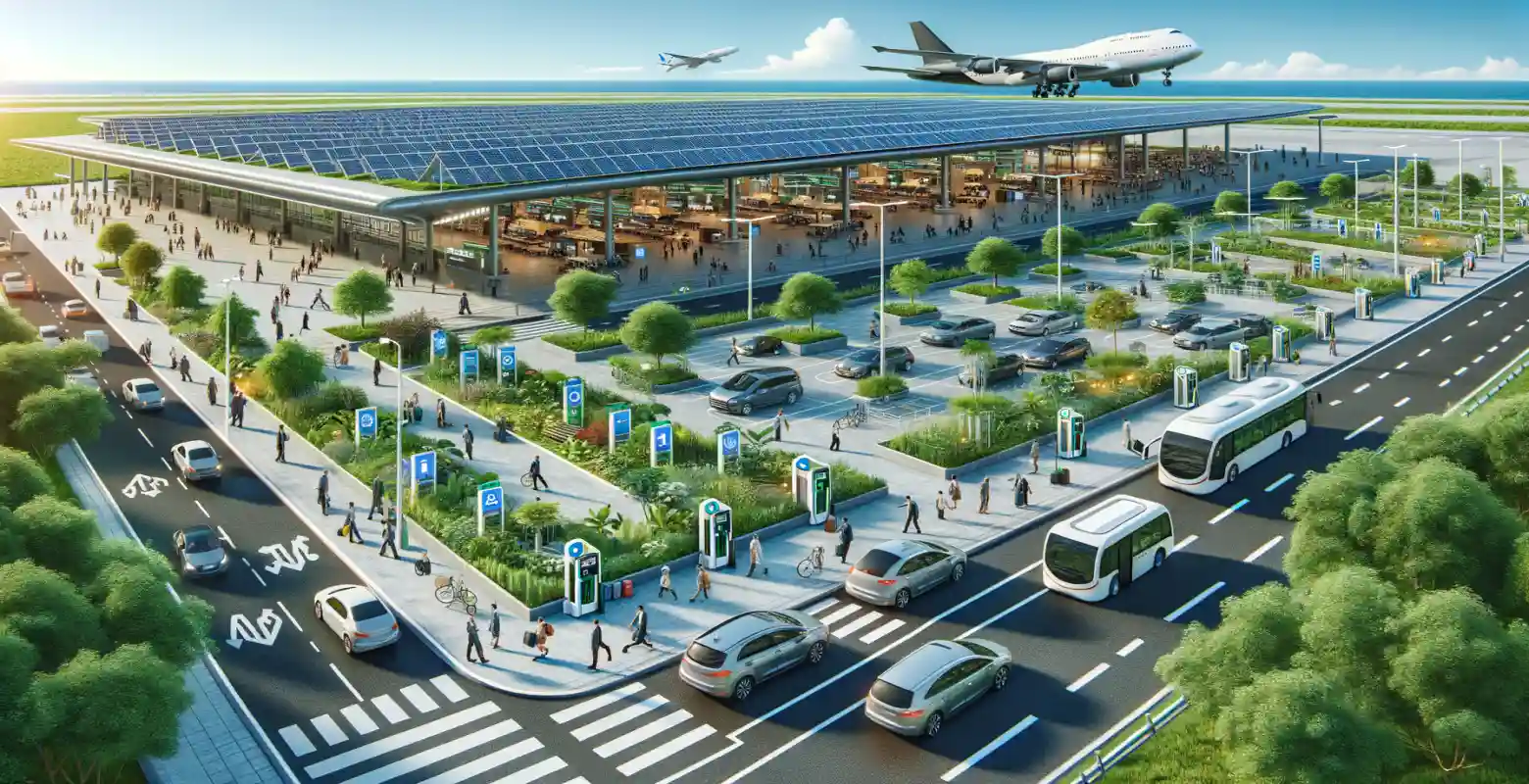 Sustainable practices at airports - new trends